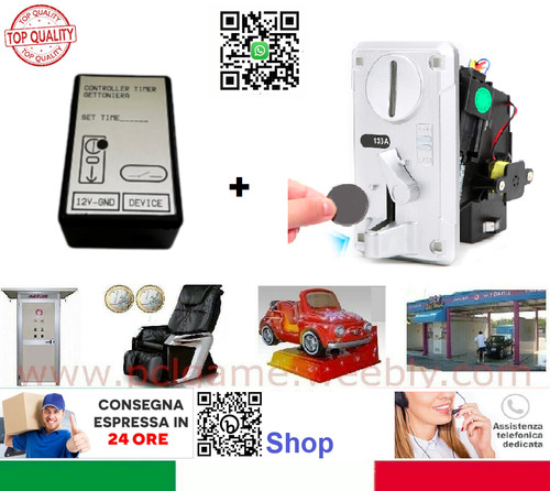 Kit gettoniera modulo timer - gettoniera,