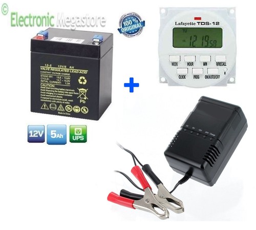 Timer digitale settimanale 12v - settimanale,