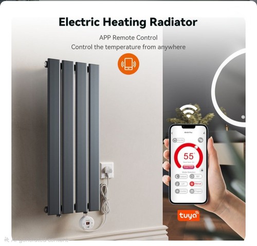 Radiatore elettrico termostato - elettrico,